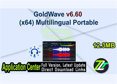 Independent access of the portable Goldwave 6.29